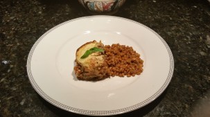 Divya's-moussaka+farro